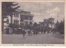 FIUGGI - Corso Nuova Italia con Alberghi Villa Igea 1937