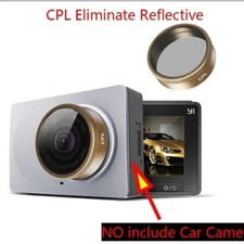 Per Xiaomi Yi Fotocamera Dvr Auto per CPL Elimina Dash Cam Yi Riflettente Oro CPL