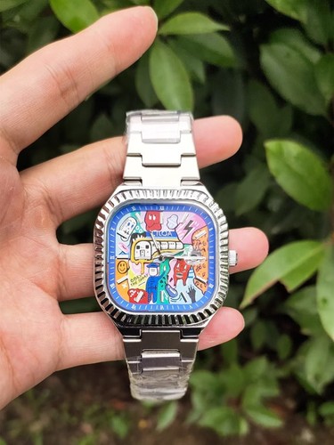 Orologio uomo quarzo quadrante - quarzo,