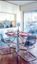 Tavolo Design in Cristallo