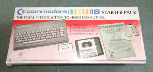 Computer comodore c16 - comodore, starter
