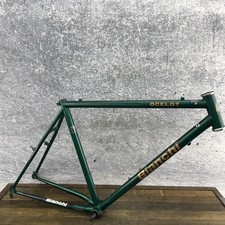 Telaio Vintage Bianchi Ocelot 19,5 pollici Tange 4130 Verde Cromato 26 pollici MTB 135mm