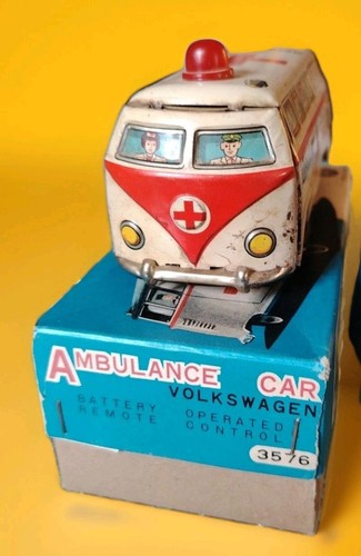 Giocattolo ambulanza latta - giocattolo, di