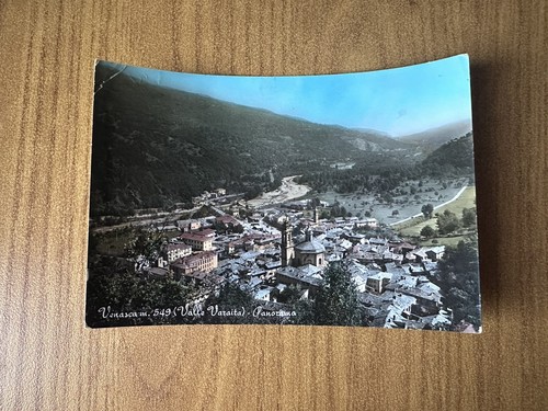 Cartolina venasca valle - cartolina,