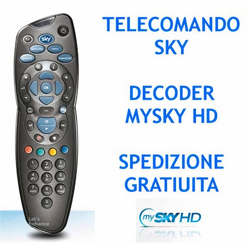 Telecomando decoder mysky - telecomando,