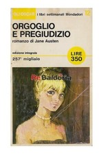 Orgoglio e pregiudizio Arnoldo Mondadori Editore Austin Jane Narrativa britannic