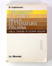 Lineamenti di Storia Della Letteratura Italiana Guglielminetti Le Monnier Libro