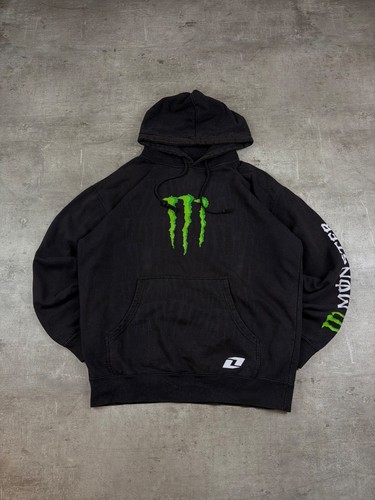 Felpa con cappuccio monster - con,