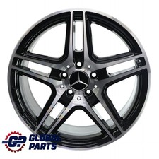 Mercedes W204 AMG Nero Cerchio In Lega A 5 Doppie Razze 18" ET:50 8J A2044014102