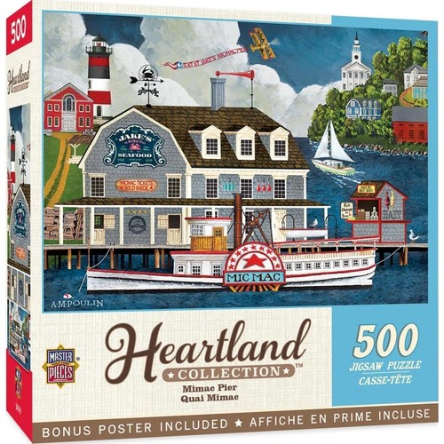 Puzzle masterpieces mimac - puzzle, masterpieces;