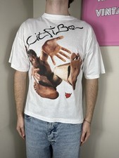 Rara maglietta vintage LitFiba maglietta rock band italiana logo bianco taglia L