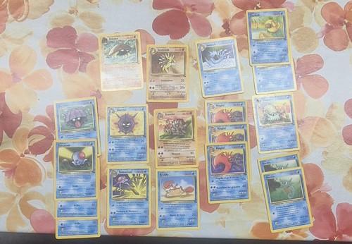 Set fossil pokemon carte - fossil,