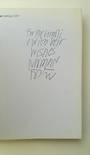 Inscribed by NORMAN FOSTER Catalogue 2001 Zaha Hadid Renzo Piano