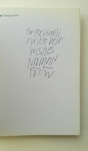 Inscribed norman foster - by,