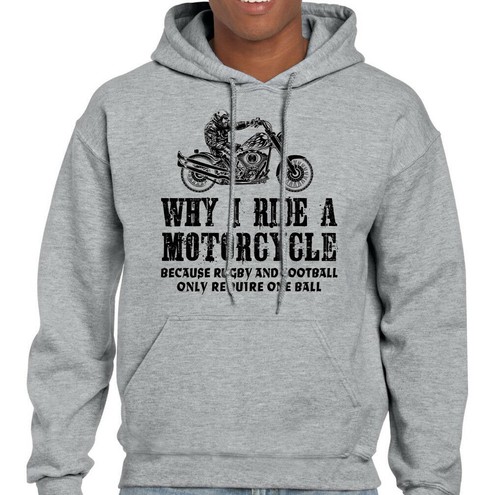 Felpa con cappuccio - i, ride