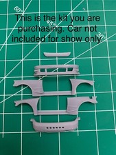 Kit carrozzeria larga 1/64 per