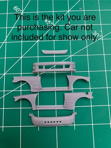 Kit carrozzeria larga - 1/64, per