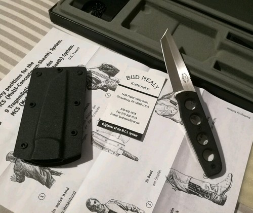 Bud nealy coltello boker mcs - bud, nealy: