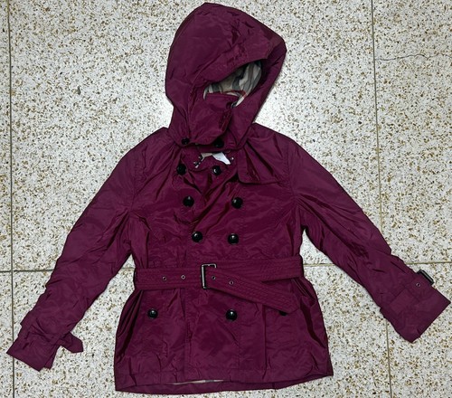 Burberry cappotto trench viola - cappotto,