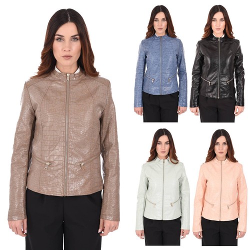 Giubbotto donna eco pelle - giubbotto, slim