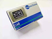 FANTINI COSMI C48 TERMOSTATO AMBIENTE DA INCASSO A BATTERIE ANTRACITE + MANUALE
