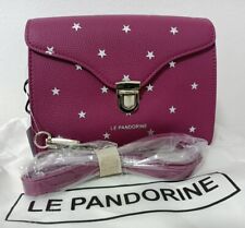 LE  PANDORINE 😎 BORSETTA DONNA TRACOLLA Viola NUOVA con Etichette Borsa a mano