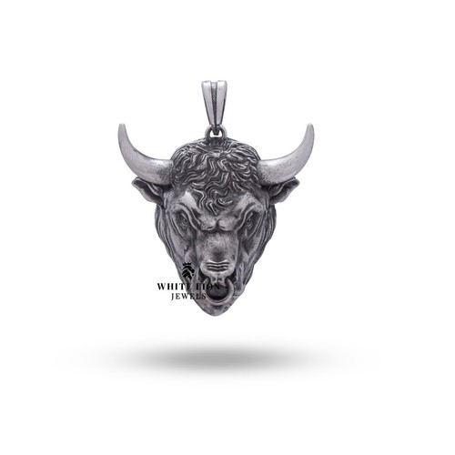 Ciondolo taurus argento - taurus, 925