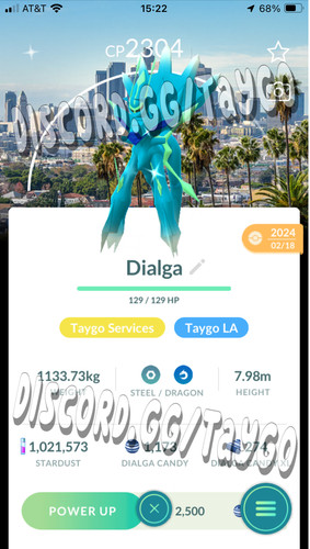 Shiny dialga origin - dialga, form