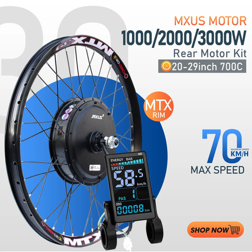 Kit conversione bici elettrica