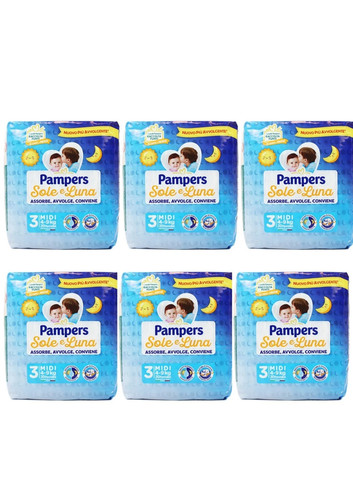 120 pannolini pampers sole - pampers,