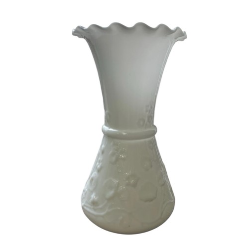 Grand vase opaline - opaline, blanc