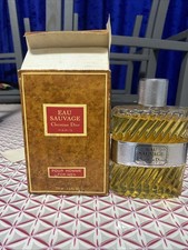 Eau Sauvage Dior edt 224 ml. Rare, vintage 1970s. Sealed bottle.
