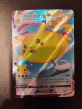 Pikachu Volo Vmax 007/025 Promo Rara Ultra Secret Pokemon Ita mint psa bgs Bgs V