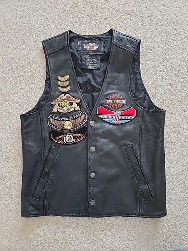 Harley davidson gilet - davidson, pelle