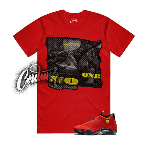 Shirt rossa nera gialla - 14,