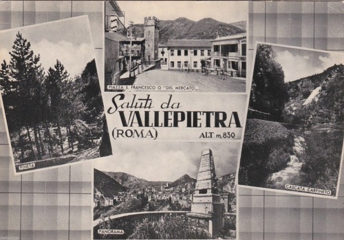 Vallepietra saluti da - saluti,