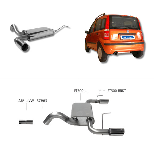 Scarico sportivo bastuck - sportivo,