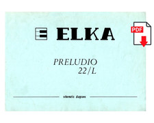 ELKA Preludio 22-L Service Manual Schematic Diagrams Schaltplan Schema - PDF