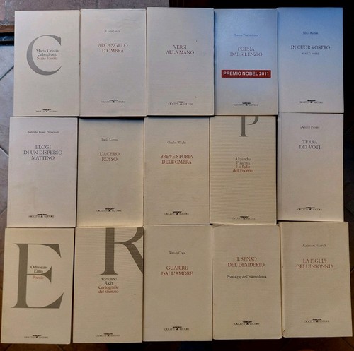 Lotto libri poesia - libri,