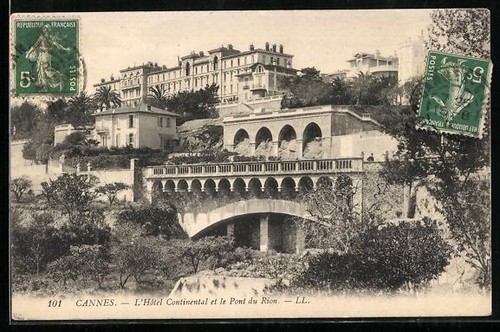 Cpa cannes hôtel - cannes,, l´hôtel