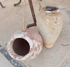 Antica Coppia Di Trappole Per Polpi In Terracotta Mediterranee Fine Settecento