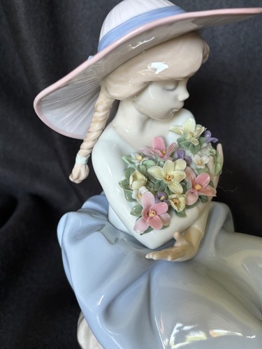 Figurina lladro 5862 - lladro, "bouquet