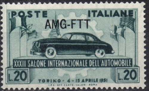 Trieste zona amg - zona, 1951