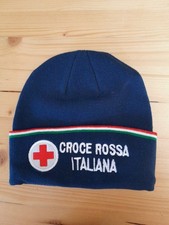 BERRETTO CROCE ROSSA ITALIANA INVERNALE - RICAMO -  NUOVO MAI USATO 