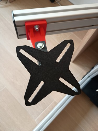 Sim racing button - sim, mount