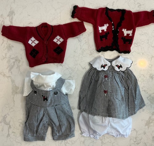 Set twin doll rosso - set,
