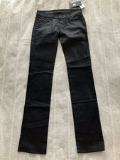Black Jeans Coated Feel NEW