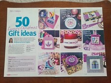 50 idee regalo di Natale di lusso modello punto croce - solo modello