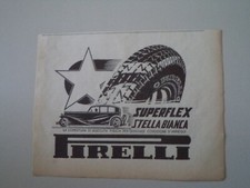 advertising Pubblicità 1934 PNEUMATICI PIRELLI SUPERFLEX STELLA BIANCA