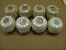 LOTTO 8 PZ  N° 5  DMC SUPERBA CROCHET Cordonetto gom 20 gr art 164 100% cotone